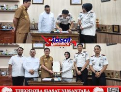 Tanda Tangani BAST bersama Kantah Belitung Timur, Lapas Tanjungpandan Sah Terima Sertipikat Tanah Hibah dari Pemda Belitung Timur