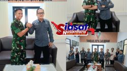 PJS Babel Sambangi Yonif 147, Bahas Kondusivitas Daerah hingga Rencana Pembentukan Kodam Babel