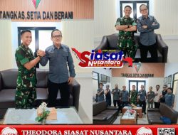 PJS Babel Sambangi Yonif 147, Bahas Kondusivitas Daerah hingga Rencana Pembentukan Kodam Babel