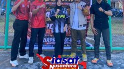 Seorang Prajurit Yon-TP 845/Ksatria Satam Berhasil Raih Prestasi di Ajang Porprov VII Bangka Belitung Lalui Cabor Tenis Meja