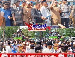 Ribuan Warga Masyarakat Persatuan Penyulingan Minyak Muba Gelar Aksi Damai, Tuntut Kepastian Hukum