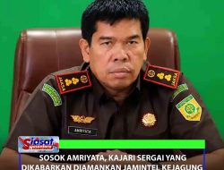 Sosok Amriyata, Kajari Sergai Dilaporkan Amantel Jagung, Harta Kekayaan Rp 995 Juta