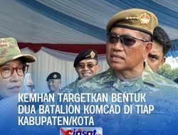 Pemerintah Targetkan Dua Batalion Komcad di Setiap Kabupaten/Kota